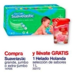 En Farmacias Benavides helado Holanda Gratis al comprar unos pañales KleenBebé Suavelastic