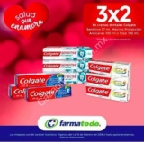 En Farmatodo 3×2 en pastas de dientes Colgate seleccionadas