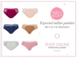 En Fiorentina online 25% de descuento en panties este fin de semana
