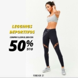 En Forever 21 segundo a mitad de precio en leggings deportivos