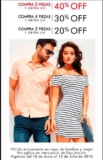 En Guess Rebajas de hasta 40% de descuento llevando a partir de 3 prendas