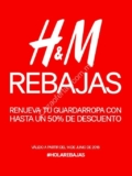 En H&M Rebajas 2018 de hasta 50% de descuento en prendas seleccionadas
