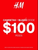 En H&M Rebajas de mitad de temporada con prendas desde $100 pesos