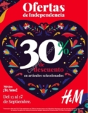 En H&M ofertas de Independencia con 30% de descuento en prendas seleccionadas