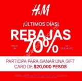 En H&M segundas rebajas con hasta 70% de descuento