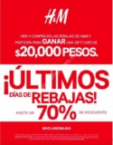En H&M últimas Rebajas con descuentos de hasta 70% off