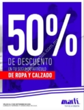 En Martí segundo a mitad de precio en el segundo artículo de ropa y calzado hasta el 17 de septiembre