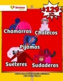 En Mercado Soriana suéteres, chamarras, sudaderas, pijamas y chalecos a $129 pesos o menos c/u
