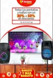 En Mercado Soriana todas las pantallas y bafles del 30% al 50% de descuento hoy 30 de agosto