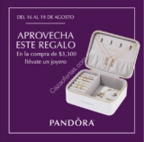 En Pandora joyero de regalo en compras a partir de $3,300