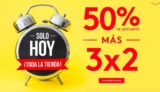 En Promoda online 50% de descuento + 3×2 hoy y mañana