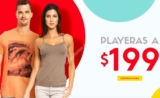 En Promoda online playeras a $199 y accesorios al 3×2 esta semana