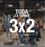 En Quarry Jeans 3×2 en toda la tienda en sucursales seleccionadas