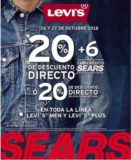 En Sears 20% de descuento adicional en ropa Levis Men y Levis Plus