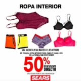 En Sears 2×1½ en ropa interior para hombres y mujeres