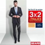 En Sears 3×2 en trajes, sacos y pantalones Carlo Corinto