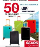 En Sears 50% de descuento en maletas y equipaje marca Skechers