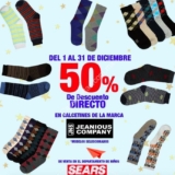 En Sears calcetines de niños Jeanious Company a mitad de precio durante diciembre