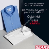 En Sears camisas Calvin Klein de $849 a $499