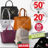 En Sears hasta 50% de descuento en bolsas + 20% adicional a lo ya rebajado