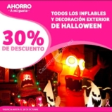 En Soriana 30% de descuento en decoración e inflables de Halloween