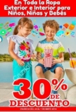 En Soriana 30% de descuento en toda la ropa para niños y bebés por el Día del Niño