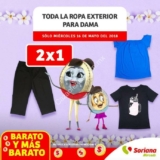 En Soriana Mercado 2×1 en ropa exterior para mujeres hoy 16 de mayo