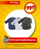 En Soriana Mercado camisas para caballero a $99 c/u