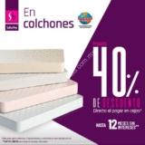 En Suburbia hasta 40% de descuento en colchones + 12 meses sin intereses