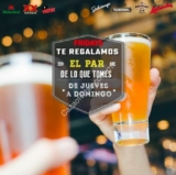 En TGI Fridays 2×1 en bebidas seleccionadas de jueves a domingo