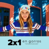 En Todomoda 2×1 en gorros hasta hoy 20 de diciembre
