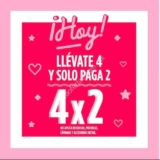 En Todomoda 4×2 en toda la tienda del 7 al 9 de noviembre
