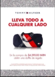 En Tommy Hilfiger llévate una duffel bag de regalo en compras a partir de $4,590