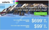 En Volaris vuelos nacionales desde $699 e internacionales desde $99 dólares