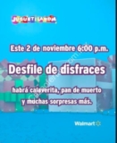 En Walmart Juguetilandia pan de muerto y calaverita de regalo este 2 de noviembre en el desfile de disfraces