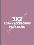 En dportenis 3×2 en ropa y accesorios para mujer