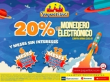 En tiendas Juguetibici participantes 20% en monedero y hasta 12 meses sin intereses sólo hoy y mañana