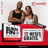 Energy Fitness Buen Fin 2021: Adquiere tu membresía anual y recibe 12 meses gratis