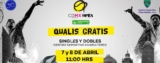 Entrada gratis a las Qualis del CDMX Open el 7 y 8 de abril