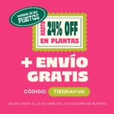 Semana de las Plantas Enviaflores: Hasta 24% de descuento en plantas + envío gratis