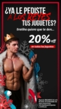 Promoción de Reyes Magos Erotika Love Store: 20% de descuento en juguetes para adultos