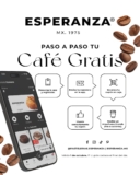 Promoción Pastelerías Esperanza Día de Café: Café GRATIS con cupón de la app