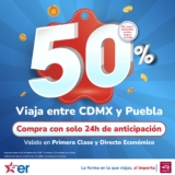Promo Estrella Roja: Viajes a mitad de precio