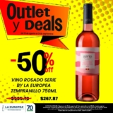 Outlet Deals la Europea: hasta 50% de descuento en vinos y licores seleccionados