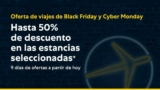 Expedia Black Friday y Cyber Monday 2020: hasta 50% de descuento + cupón del 12% adicional