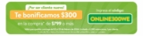 Cupón Walmart Express de $300 de descuento en compras de $799