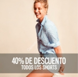 En Express 40% de descuento en todos los shorts
