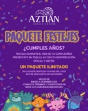 Promoción Cumpleañeros Aztlán Parque Urbano: Paquete ilimitado GRATIS el mes de tu cumpleaños en 2025