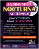 Venta Nocturna extendida del Fondo de Cultura Económica hasta el 6 de septiembre 2026
