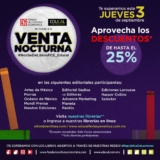 Venta Nocturna FCE 2020: hasta 25% de descuento en libros este 3 de septiembre